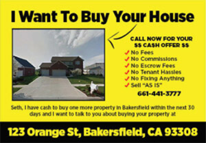 Direct Mail Post Cards for Real Estate Investors